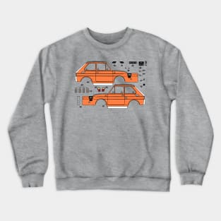 POLSKI 126P - toy car Crewneck Sweatshirt